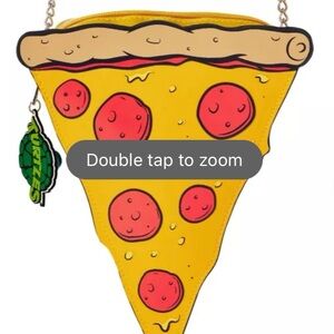 Vibrant Pizza Slice Party Bag